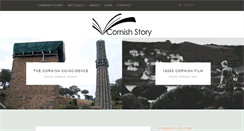 Desktop Screenshot of cornishstory.com